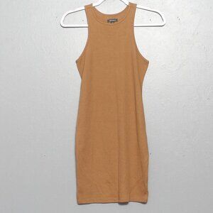 Wild fable muscle tank camel fitted dress